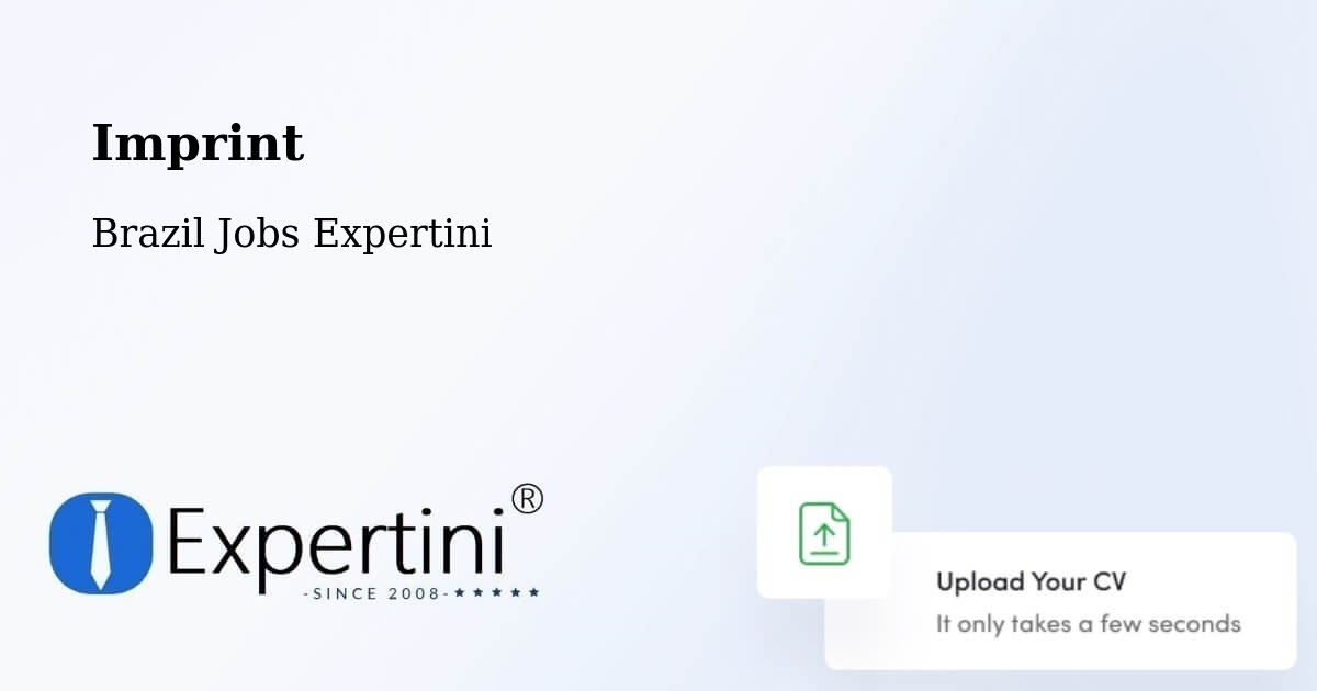 Imprint – Parisi - Brazil Jobs Expertini